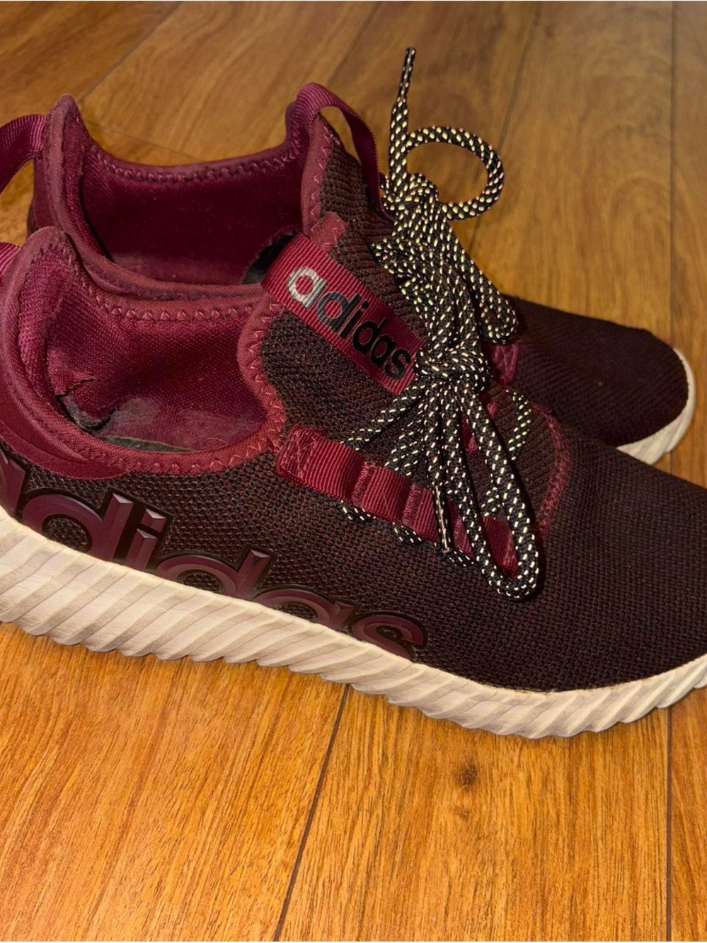 maroon Adidas Kaptir 3.0 men's sneakers